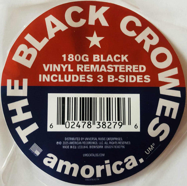 The Black Crowes : Amorica (2xLP, Album, RE, RM, 180)