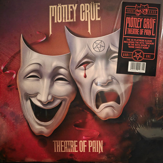 Mötley Crüe : Theatre Of Pain (LP, Album, RE, 40t)