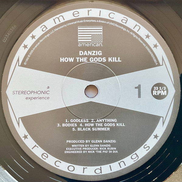 Danzig : Danzig III: How The Gods Kill (LP, Album, RE)