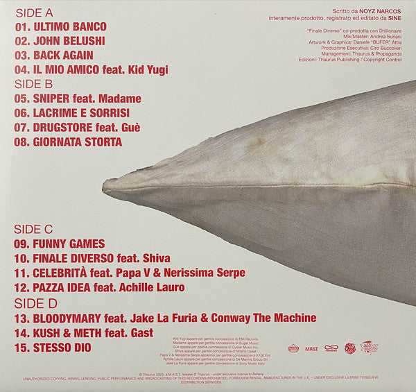 Noyz Narcos : Funny Games (2xLP, Album, Red)