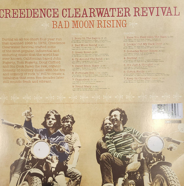 Creedence Clearwater Revival : Bad Moon Rising The Collection (LP, Comp, RE, Lim)