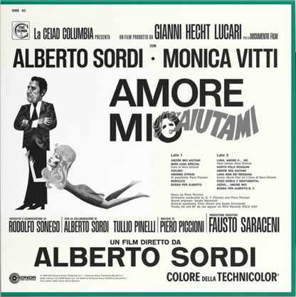 Piero Piccioni : Amore Mio Aiutami (LP, RE, RM)