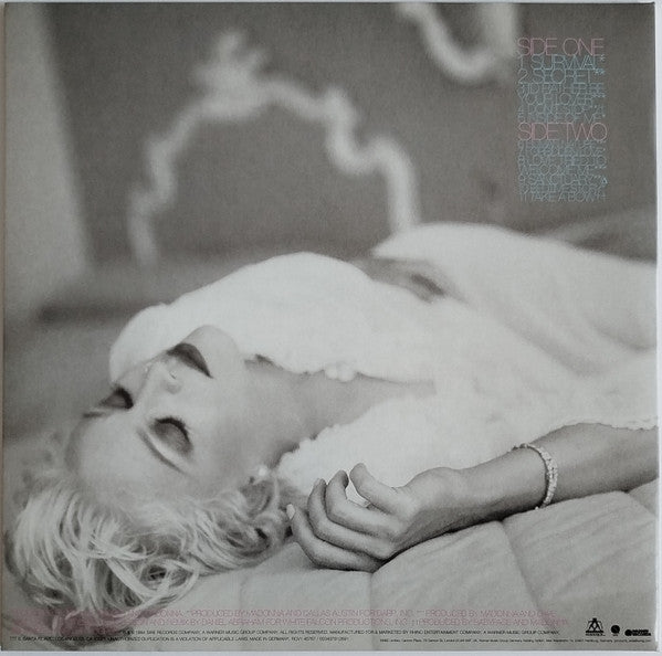 Madonna : Bedtime Stories (LP, Album, RE, Sil)