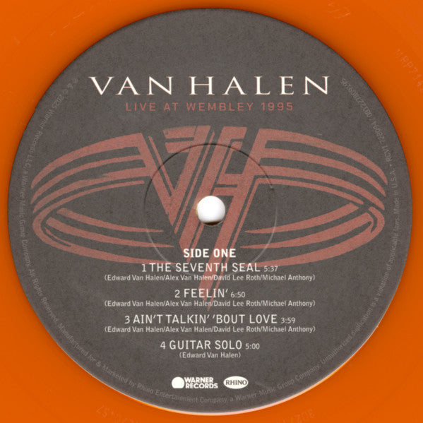 Van Halen : Live At Wembley 1995 (LP, Album, RSD, Ltd, Ora)