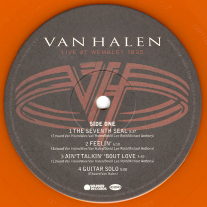 Van Halen : Live At Wembley 1995 (LP, Album, RSD, Ltd, Ora)