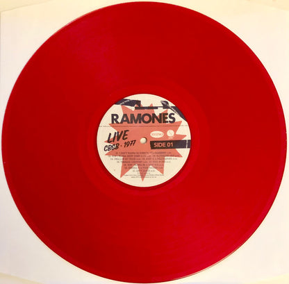Ramones : Live (CBGB • 1977) (LP, RSD, Ltd, RE, Red)
