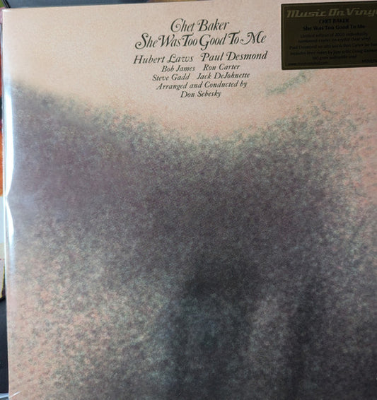 Chet Baker : She Was Too Good To Me (LP, Album, Num, RE, Cry)