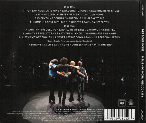 Depeche Mode : Memento Mori: Mexico City  (2xCD, Album)