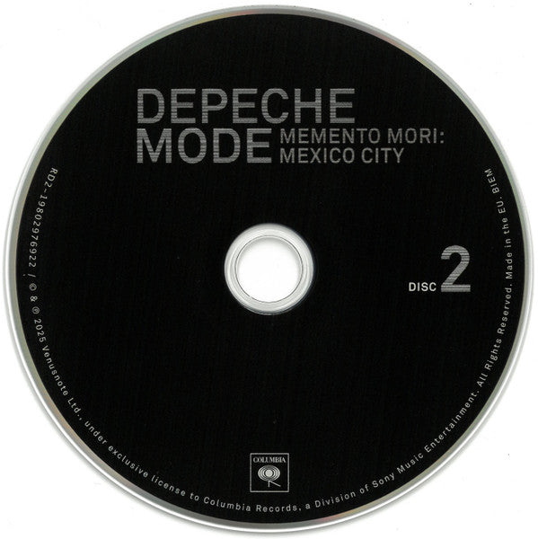 Depeche Mode : Memento Mori: Mexico City  (2xCD, Album)
