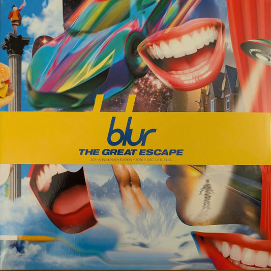 Blur : The Great Escape (LP, Album, RE, Yel + LP, Comp, Blu + Album, RE, S/)