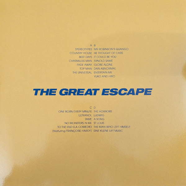 Blur : The Great Escape (LP, Album, RE, Yel + LP, Comp, Blu + Album, RE, S/)