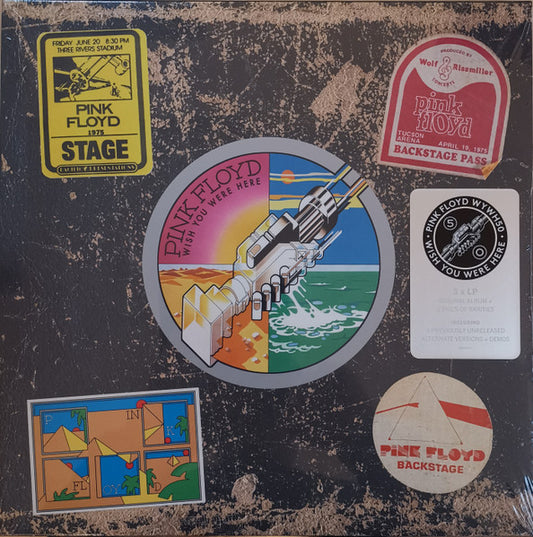 Pink Floyd : Wish You Were Here (LP, Album, RE, RM + 2xLP + Box, 50t)