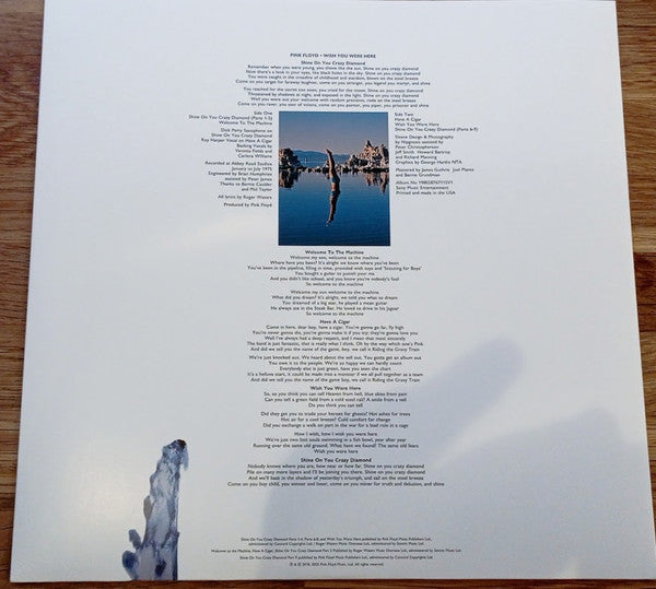 Pink Floyd : Wish You Were Here (LP, Album, RE, RM + 2xLP + Box, 50t)