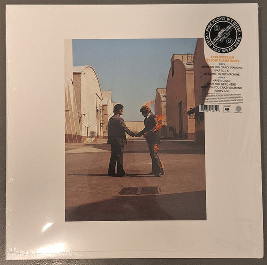 Pink Floyd : Wish You Were Here  (LP, Album, Ltd, RE, RM, Yel)