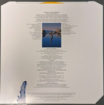 Pink Floyd : Wish You Were Here  (LP, Album, Ltd, RE, RM, Yel)