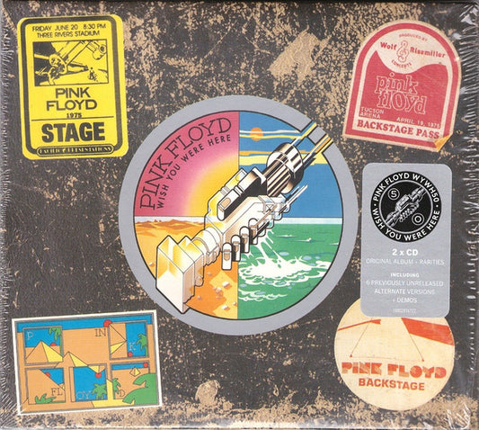 Pink Floyd : Wish You Were Here (CD, Album, RE + CD + RM, 50t)