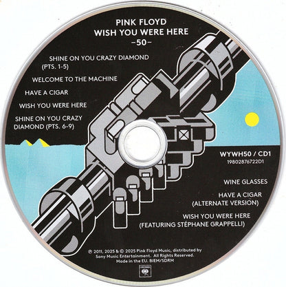 Pink Floyd : Wish You Were Here (CD, Album, RE + CD + RM, 50t)