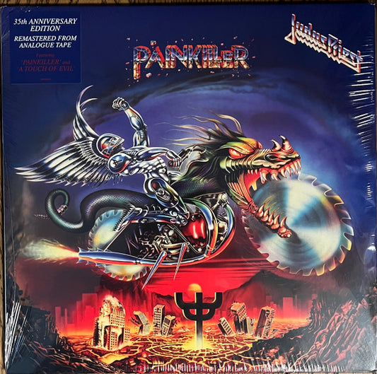 Judas Priest : Painkiller (LP, Album, RE, RM, 35t)