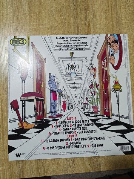 883 : La Donna Il Sogno E IL Grande Incubo (12", Album, Ltd, RE, Blu)