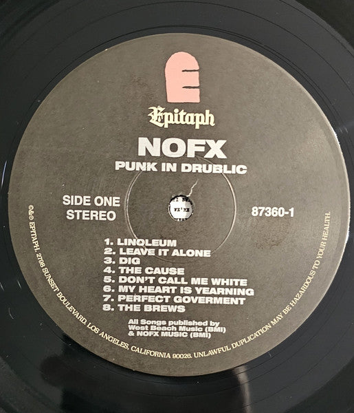 NOFX : Punk In Drublic (LP, Album, RE)
