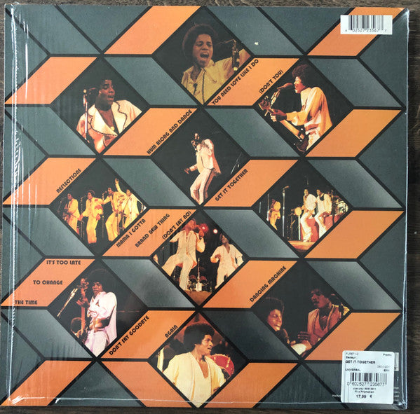 The Jackson 5 : Get It Together (LP, Album, P/Mixed, RE)