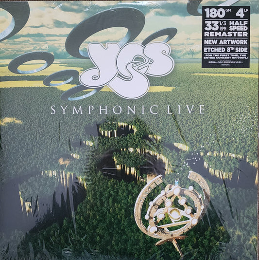 Yes : Symphonic Live (4xLP, RE, RM, Hal + LP, S/Sided, Etch, RE, RM, Hal)