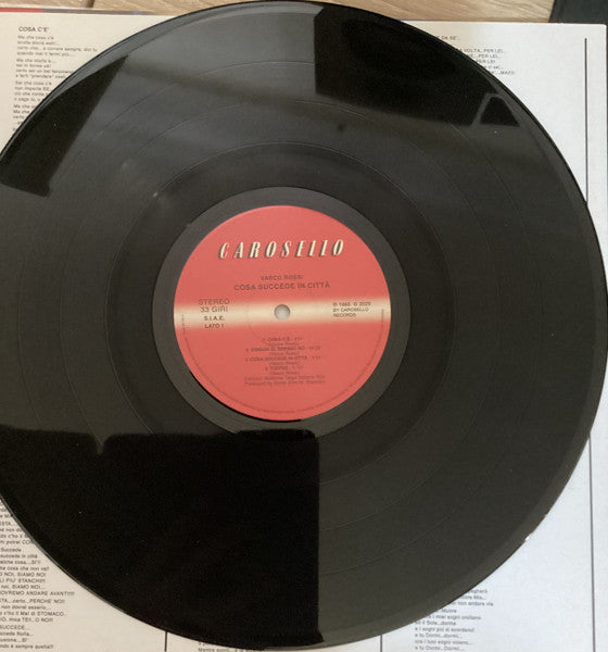 Vasco Rossi : Cosa Succede In Città (LP, Album, RE, RM)