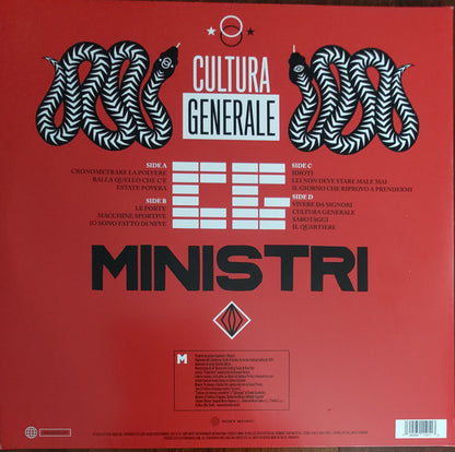 Ministri : Cultura Generale (2xLP, Album, RE, 180)
