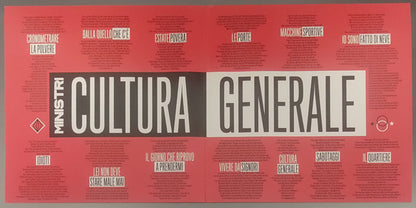 Ministri : Cultura Generale (2xLP, Album, RE, 180)