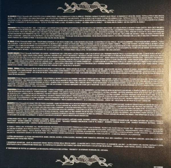 Litfiba : El Diablo (LP, Album, Ltd, Num, RE, Spl)