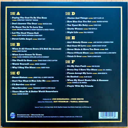 Joe Bonamassa : B.B. King's Blues Summit 100 (Celebrating The King Of The Blues) (3xLP, Album, 180)