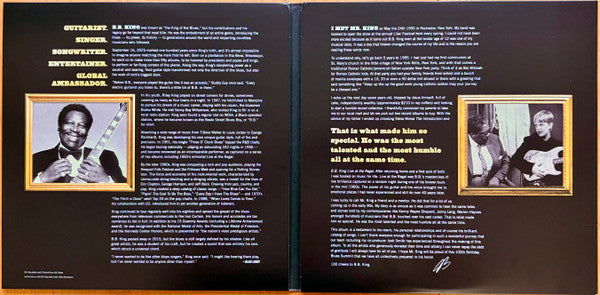 Joe Bonamassa : B.B. King's Blues Summit 100 (Celebrating The King Of The Blues) (3xLP, Album, 180)