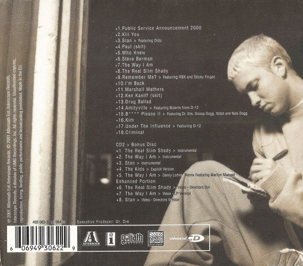 Eminem : The Marshall Mathers LP (CD, Album + CD, Enh + Ltd, RE)