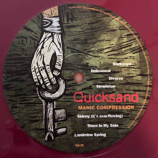 Quicksand (3) : Manic Compression (LP, Album, RE, RM, Ope)