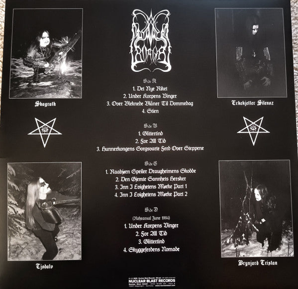 Dimmu Borgir : For All Tid (2xLP, Album, Ltd, RE, RP, Sil)