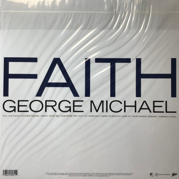 George Michael : Faith (LP, Album, RE, RM)