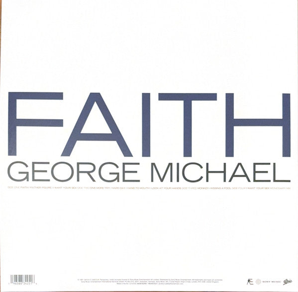 George Michael : Faith (2xLP, Album, RE, RM, Red)