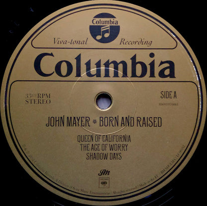 John Mayer : Born And Raised (2xLP, Album + CD, Album)