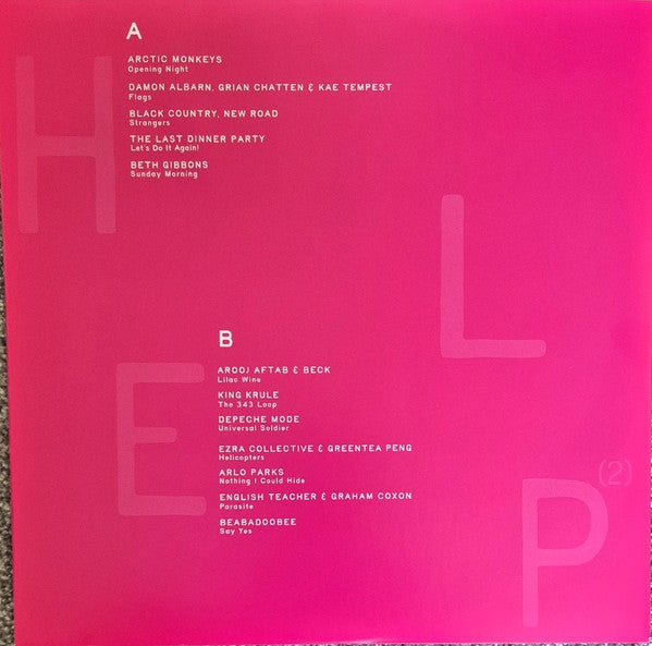 Various : Help(2) (2xLP, Album + 7", S/Sided, Single)