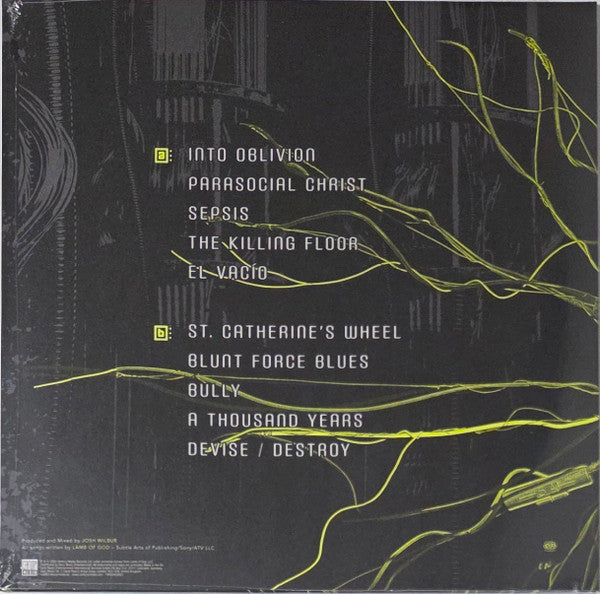 Lamb Of God : Into Oblivion (LP, Album)