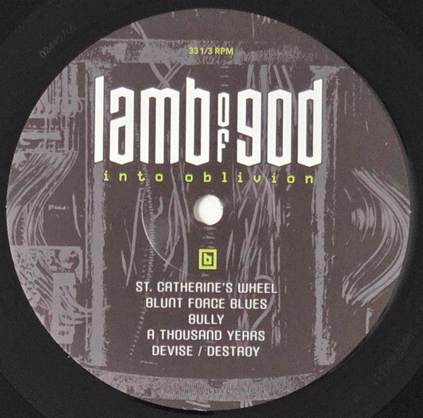 Lamb Of God : Into Oblivion (LP, Album)