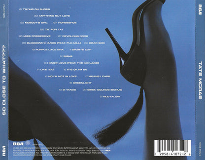 Tate McRae : So Close To What??? (CD, Album, Dlx)