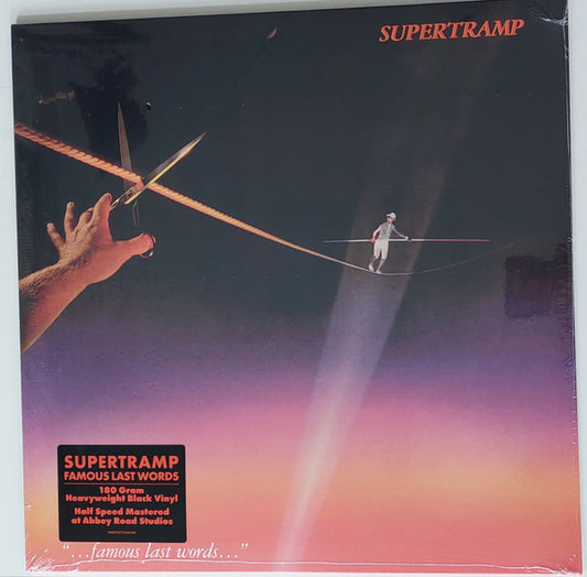 Supertramp : "...Famous Last Words..." (LP, Album, RE, Hal)