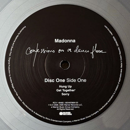 Madonna : Confessions On A Dance Floor (2xLP, Album, Ltd, Mixed, RE, Sil)