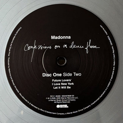 Madonna : Confessions On A Dance Floor (2xLP, Album, Ltd, Mixed, RE, Sil)