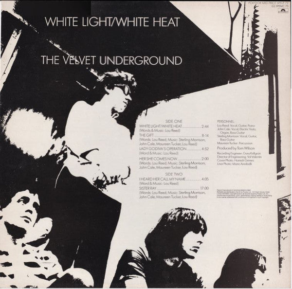 The Velvet Underground : White Light/White Heat (LP, Album, RE)