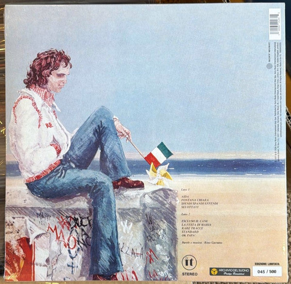 Rino Gaetano : Aida (LP, Album, Ltd, Num, RE, Mar)
