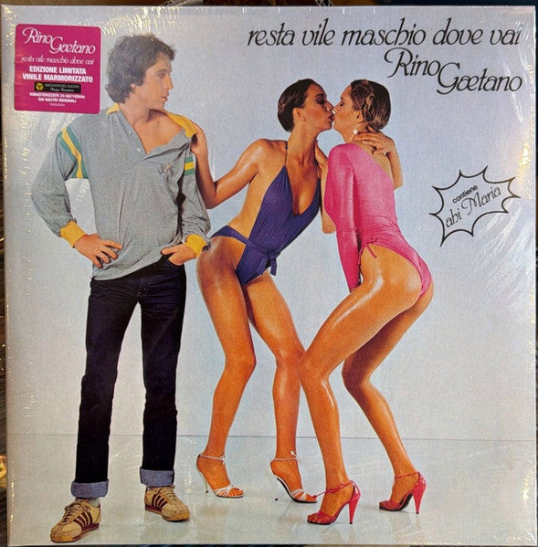 Rino Gaetano : Resta Vile Maschio, Dove Vai? (LP, Album, Ltd, Num, RE, RM, Mar)