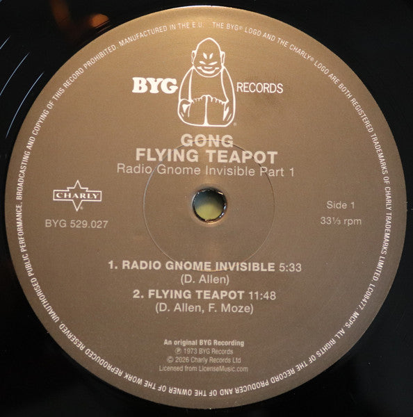 Gong : Flying Teapot (Radio Gnome Invisible Part 1) (LP, Album, RSD, Dlx, Ltd, RE, RM, Hal)