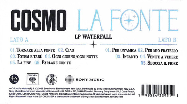 Cosmo (36) : La Fonte (LP, Album, Num)